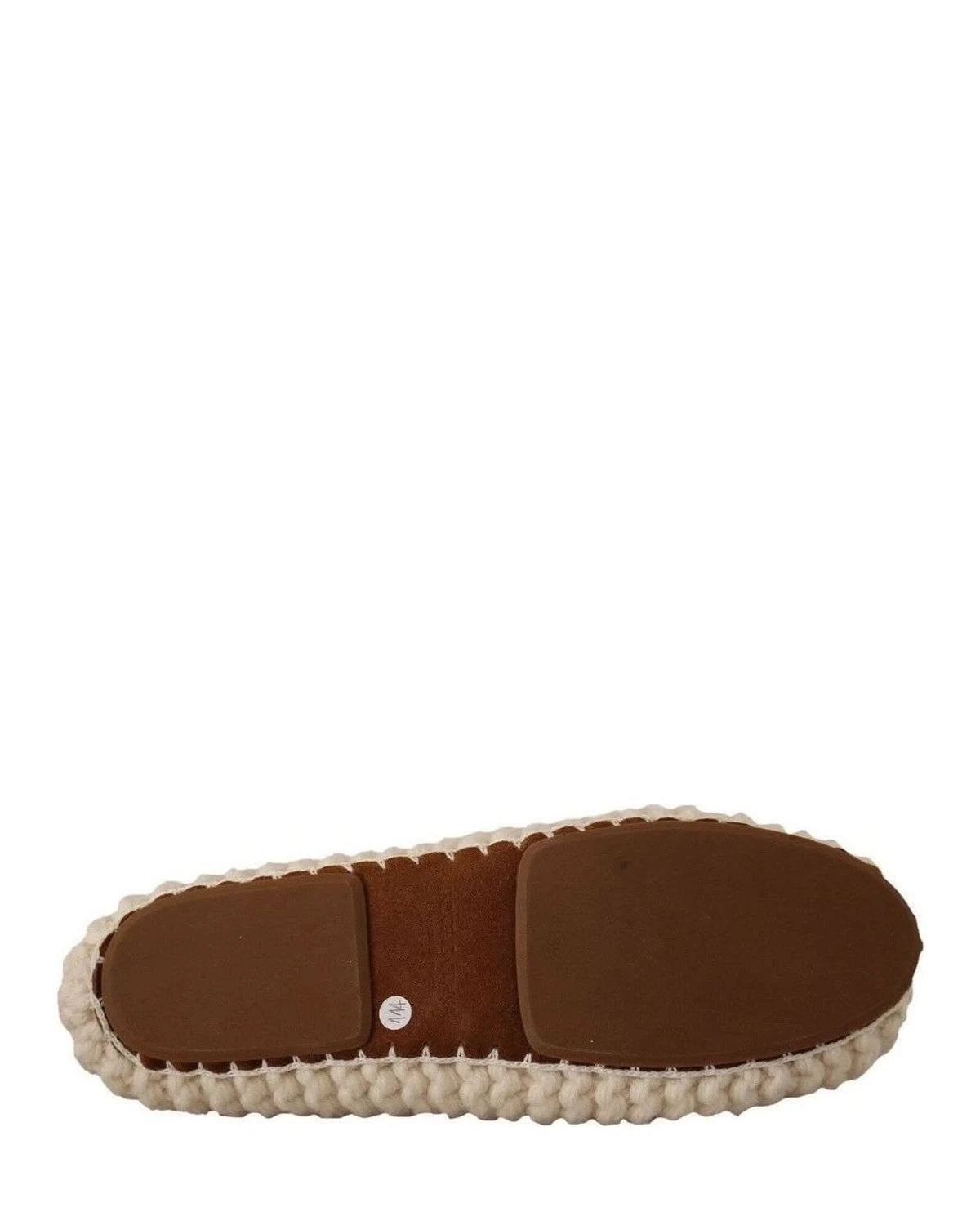 Dolce & Gabbana Wool Chic Knit Ballerina Flats Flats