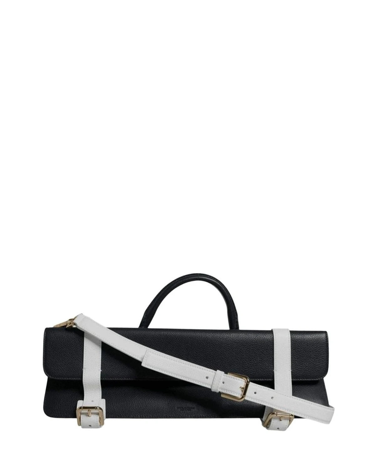 Dolce & Gabbana White Leather Calfskin Crossbody Shoulder Bag Shoulder Bags