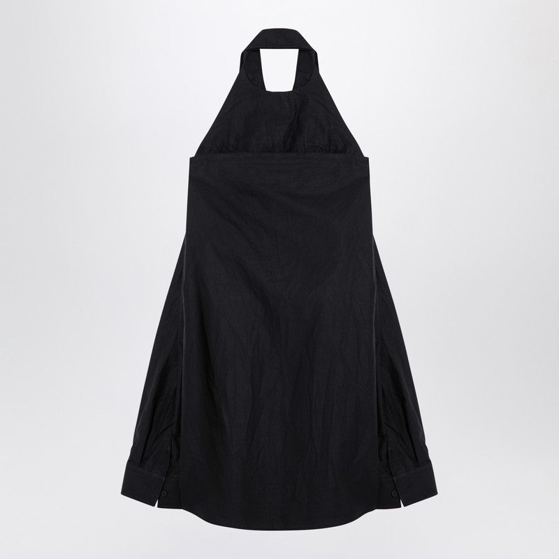 Balenciaga Black Suspended Shirt Effect Dress Glam Steals