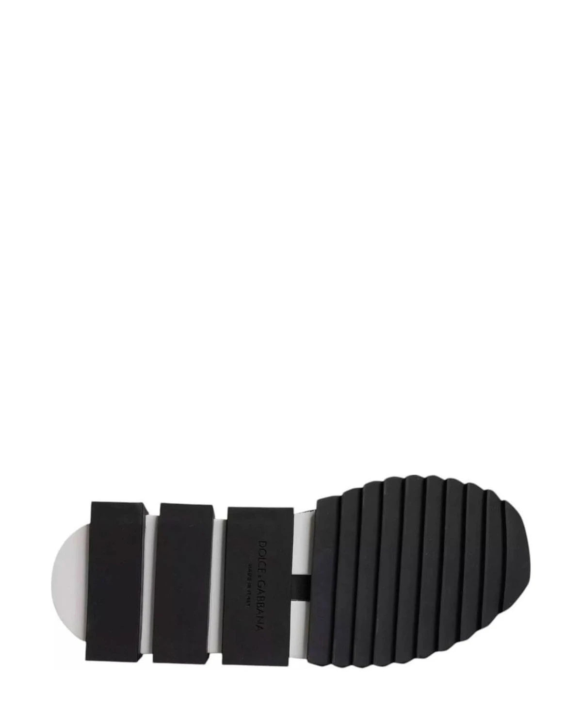 Dolce & Gabbana Black Mesh Sorrento Trekking Sneakers Shoes Sneakers
