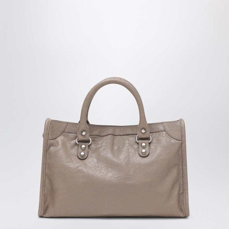 Balenciaga Le City Small Tote Bag Sesame Coloured Glam Steals