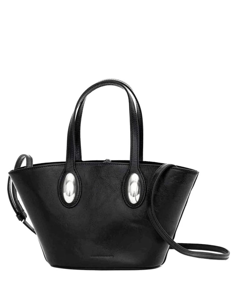 Alexander Wang Black Leather Shoulder Bag Glam Steals