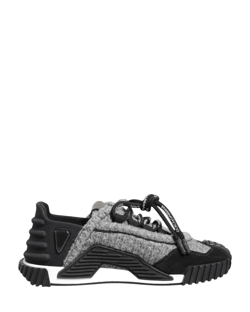 Dolce & Gabbana Black Ns1 Low Top Sneakers Shoes Sneakers