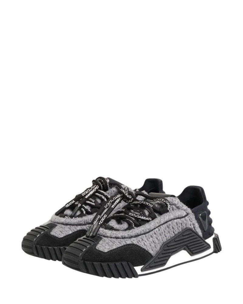 Dolce & Gabbana Black Ns1 Low Top Sneakers Shoes Sneakers