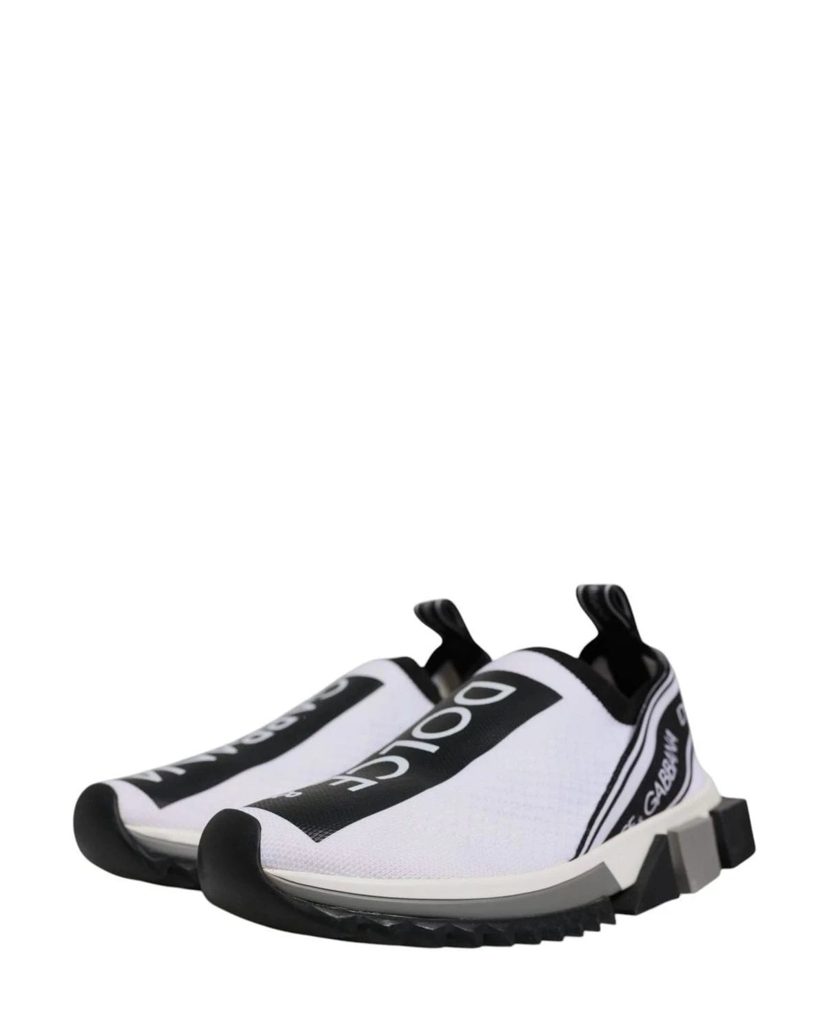 Dolce & Gabbana Black Slip On Sorrento Sneakers Shoes Sneakers