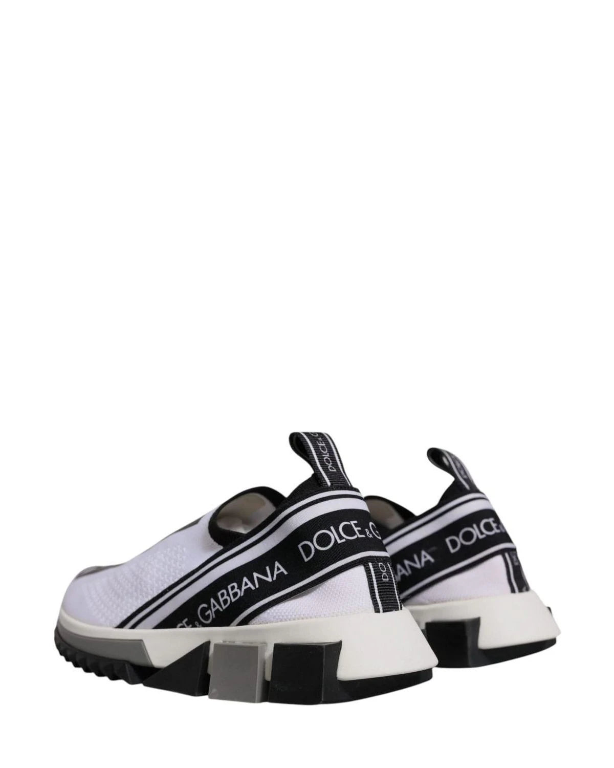 Dolce & Gabbana Black Slip On Sorrento Sneakers Shoes Sneakers
