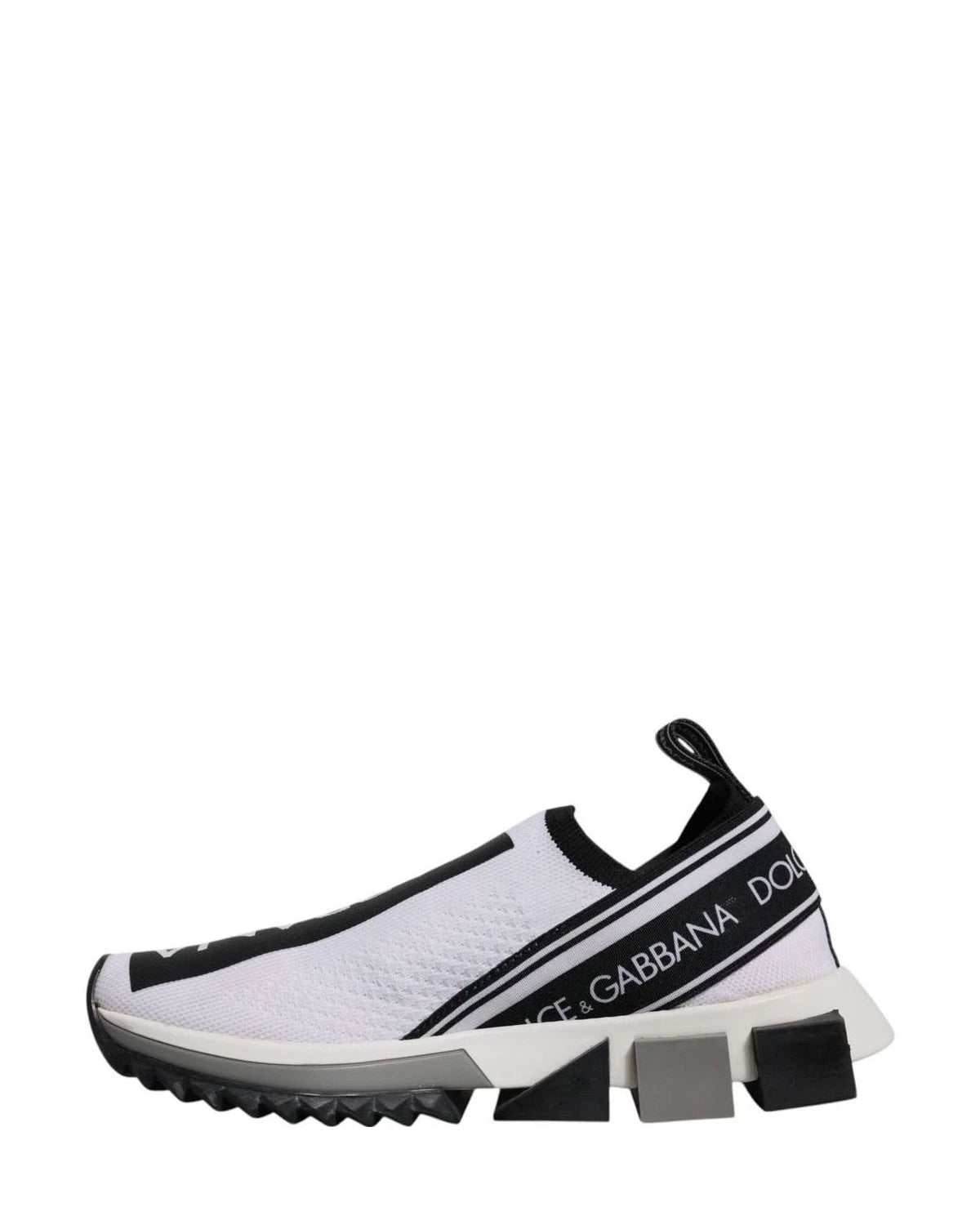 Dolce & Gabbana Black Slip On Sorrento Sneakers Shoes Sneakers