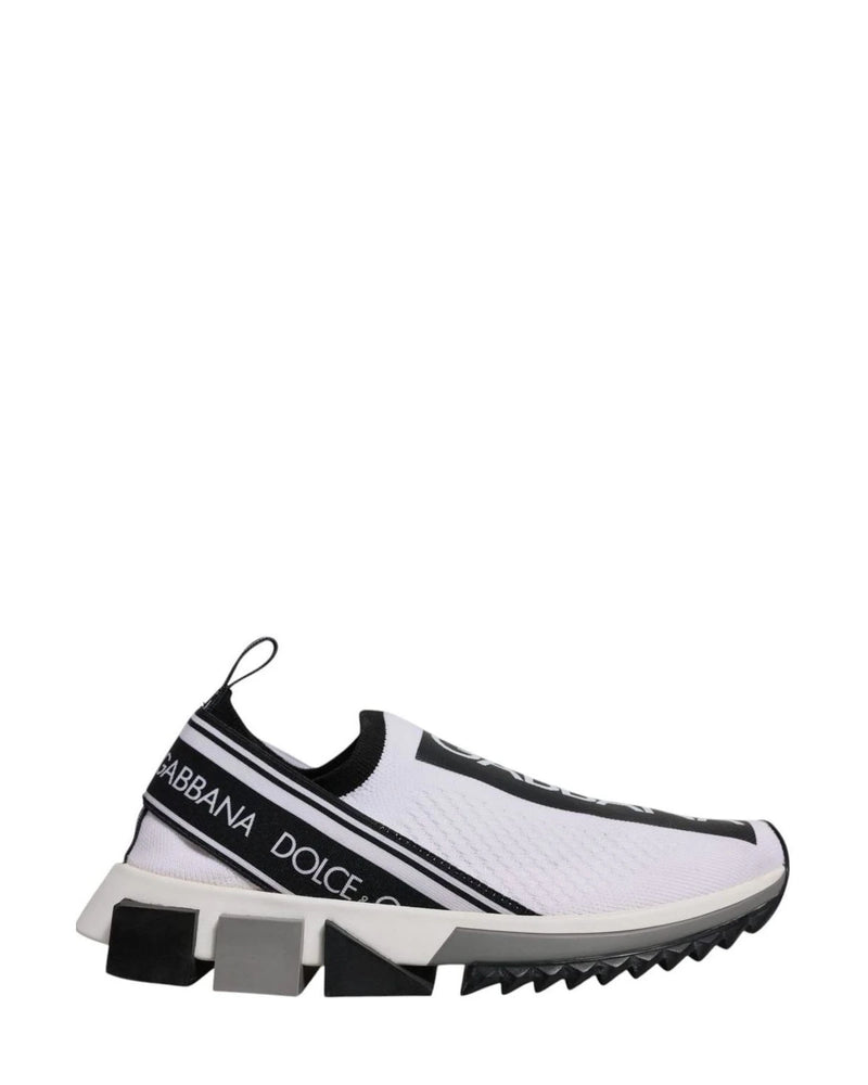 Dolce & Gabbana Black Slip On Sorrento Sneakers Shoes Sneakers