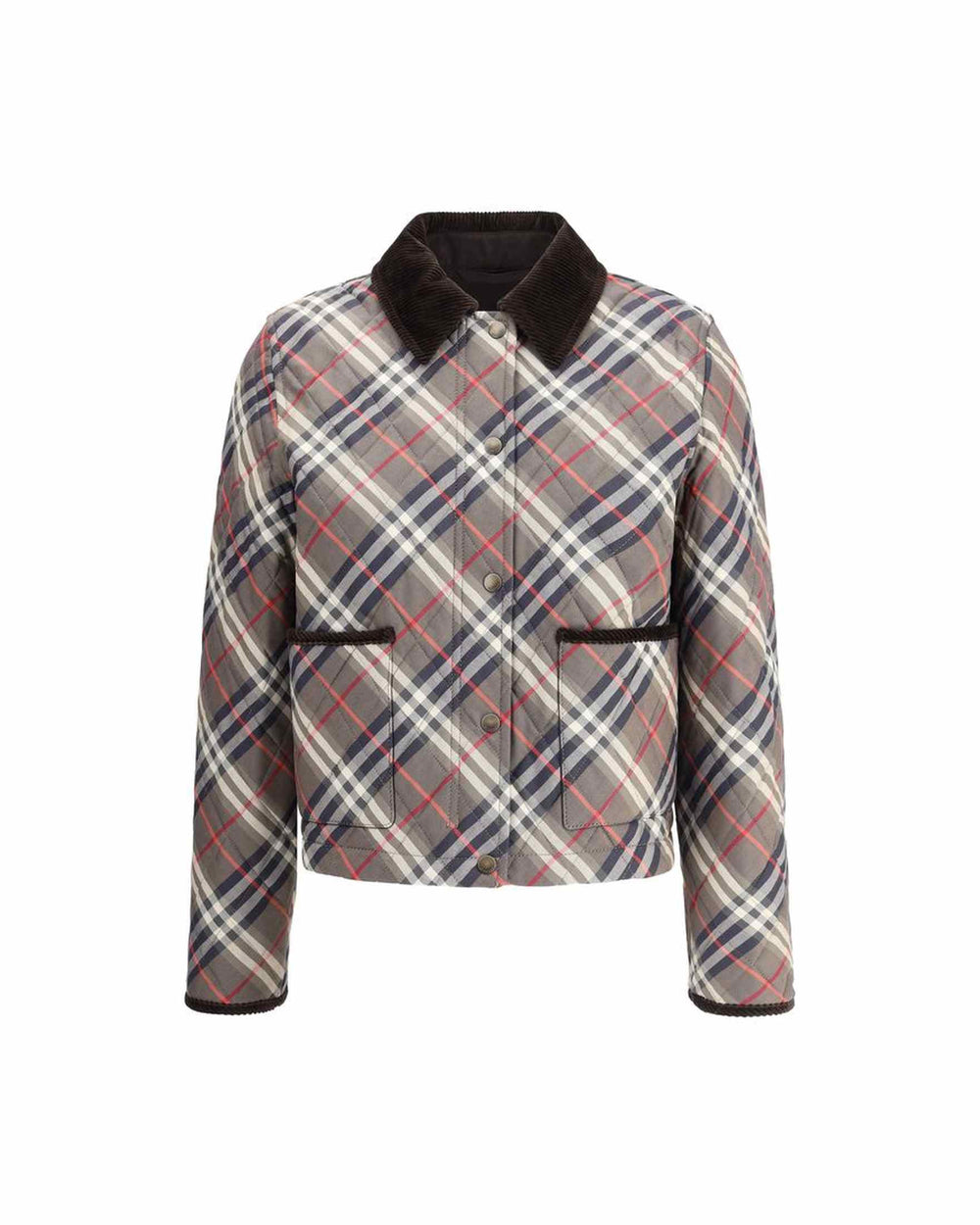 Burberry Check Wadded Jacket