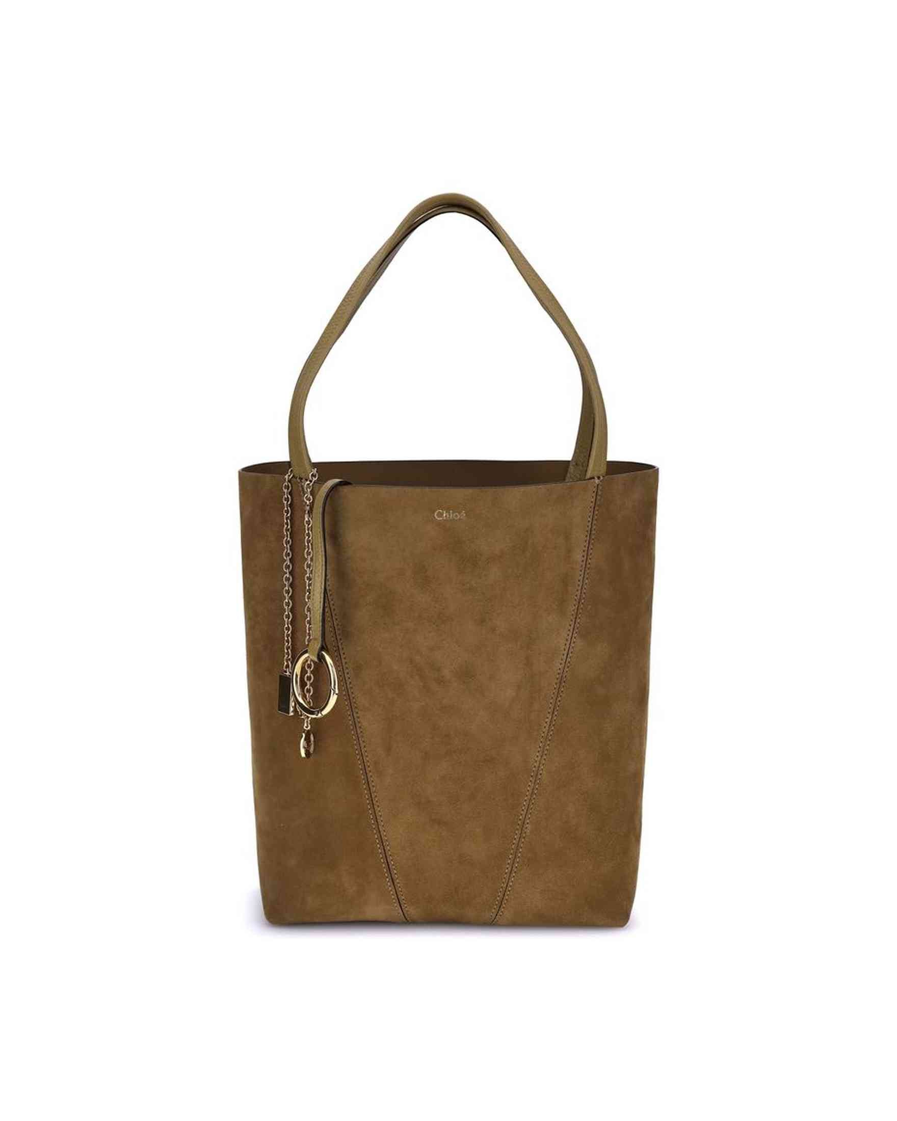 Chloé Suede Spin Tote Bag Glam Steals