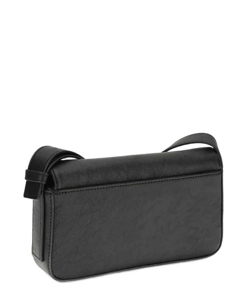 Alexander Wang Black Calf Leather Bos Taurus Shoulder Bag Shoulder Bags