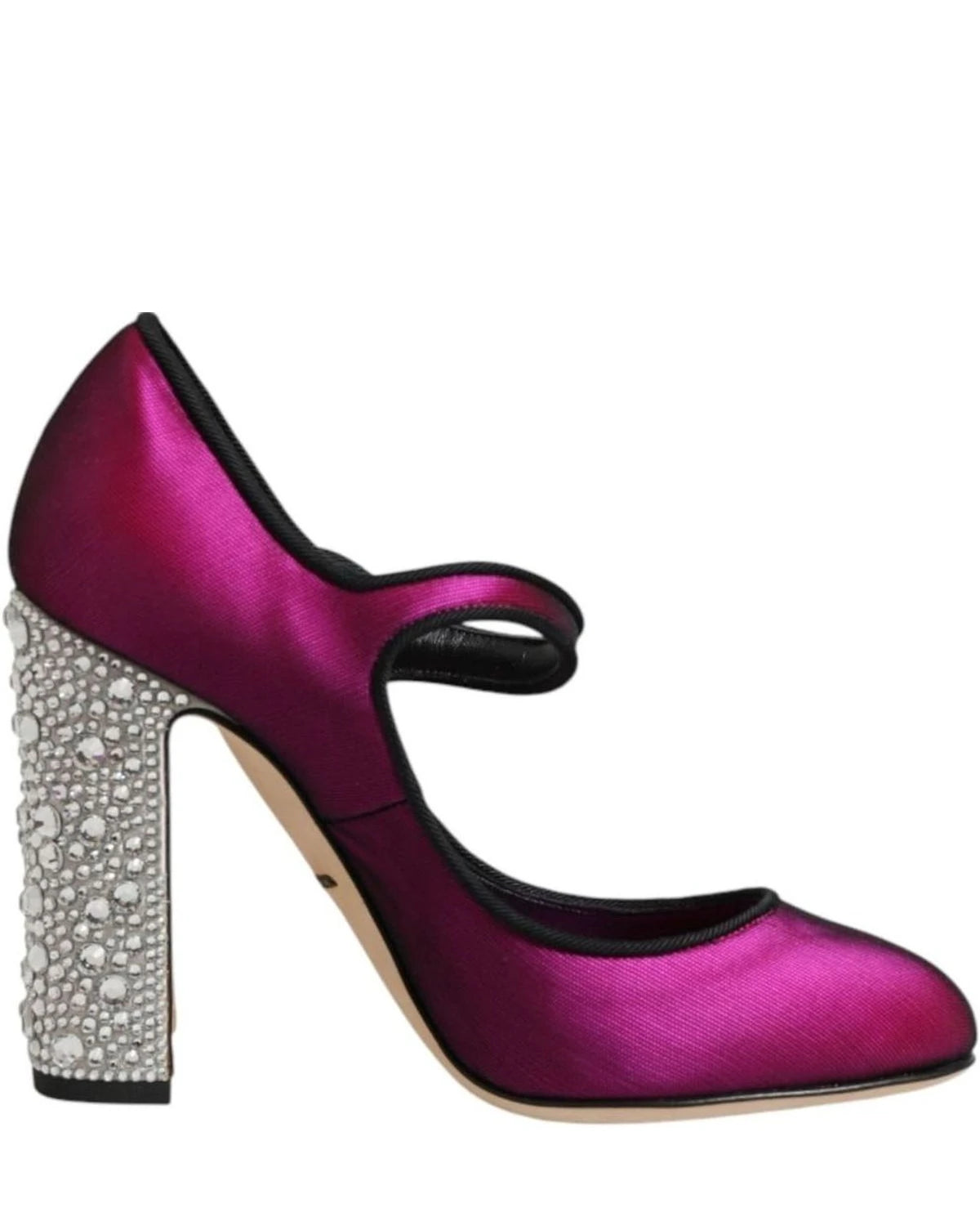 Dolce & Gabbana Pink Embellished High Heels Pumps Shoes Heels