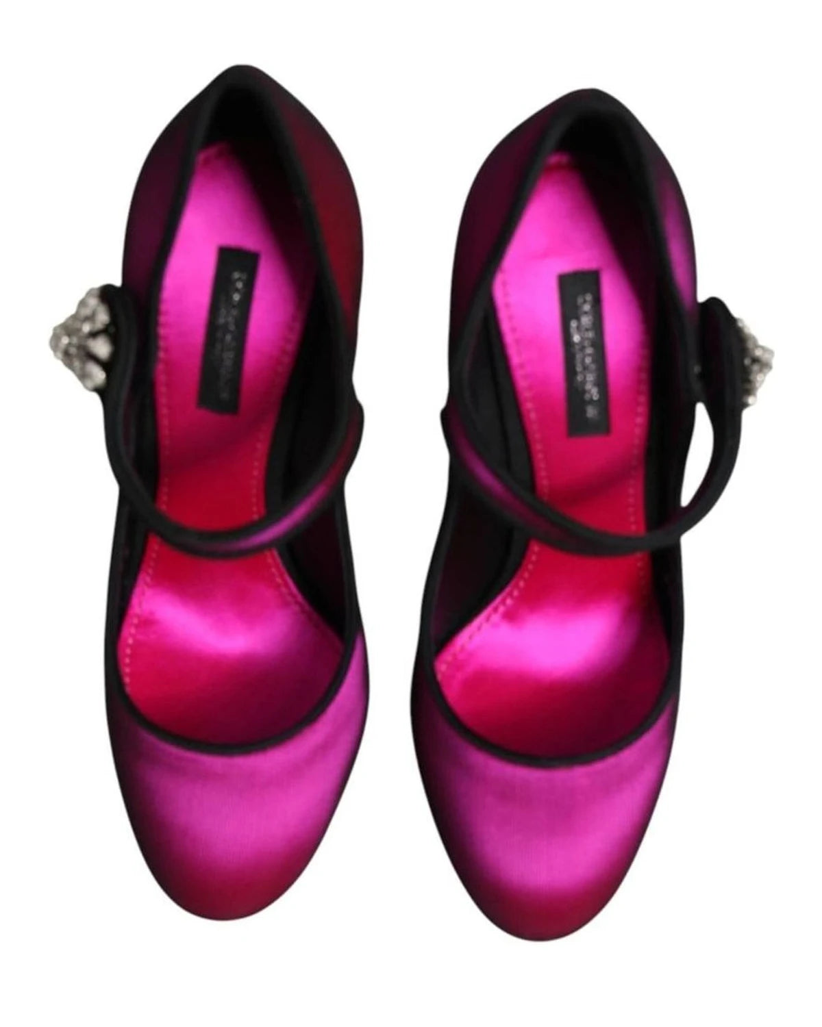 Dolce & Gabbana Pink Embellished High Heels Pumps Shoes Heels