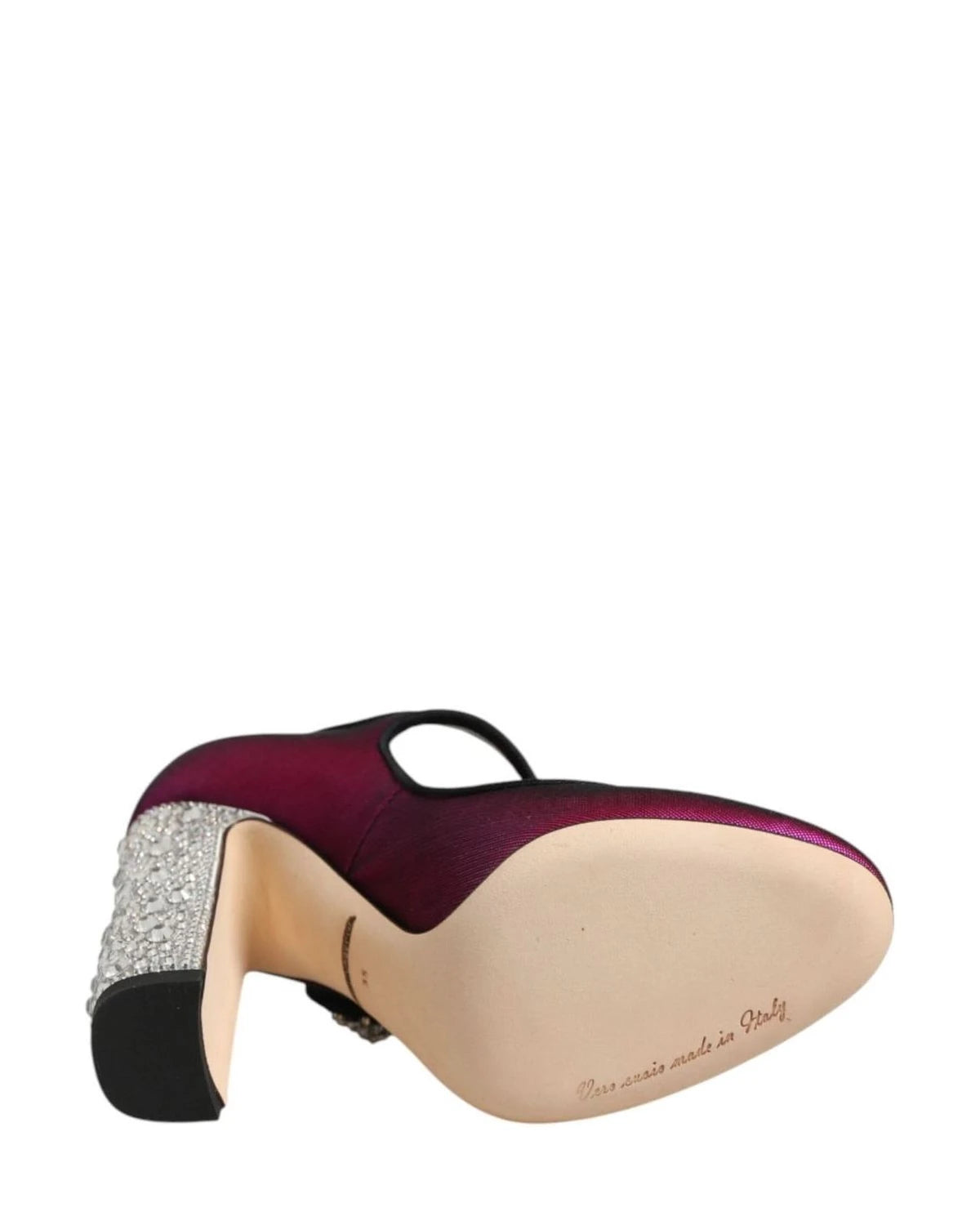 Dolce & Gabbana Pink Embellished High Heels Pumps Shoes Heels