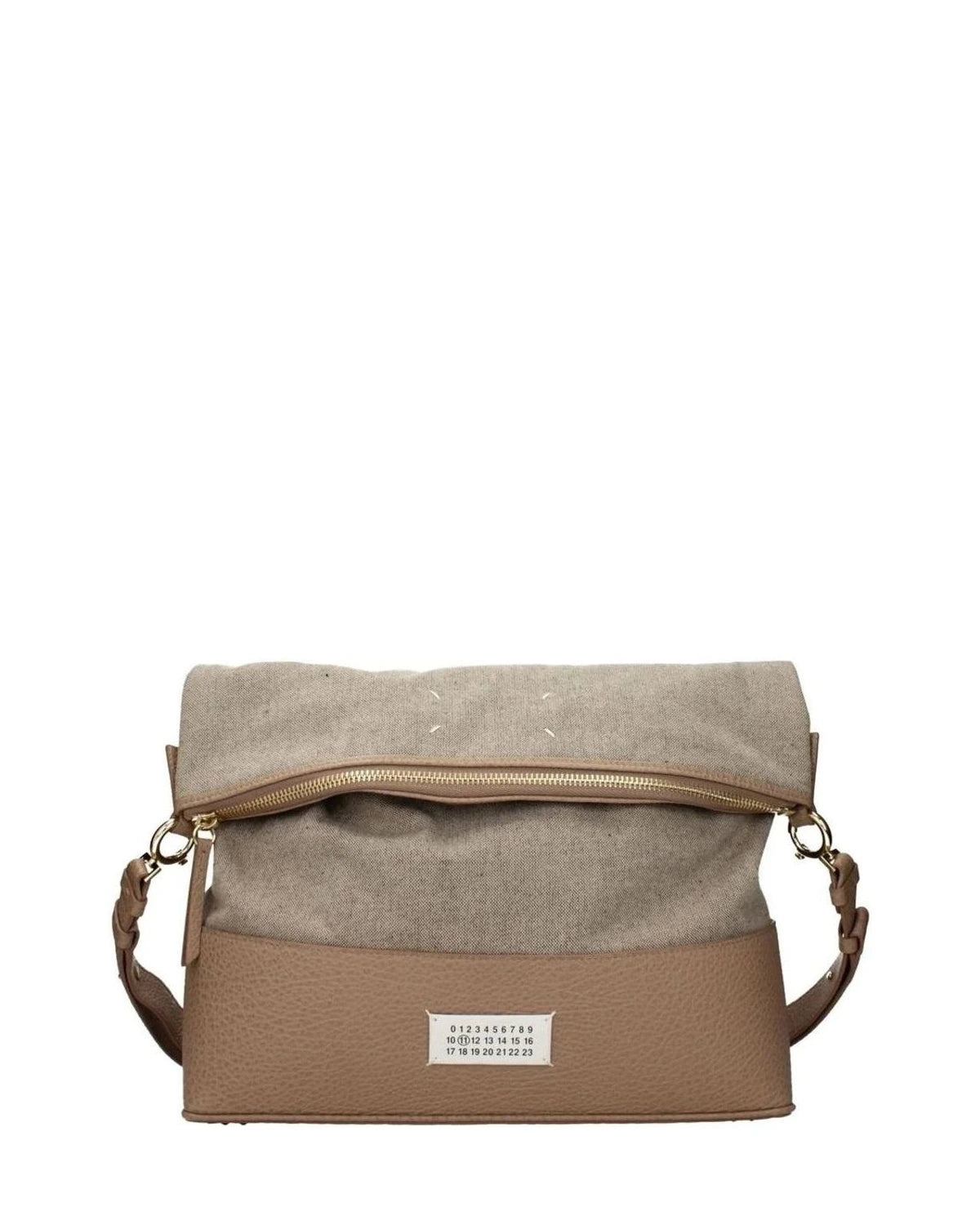Maison Margiela Beige Fabric Shoulder Bag Handbags