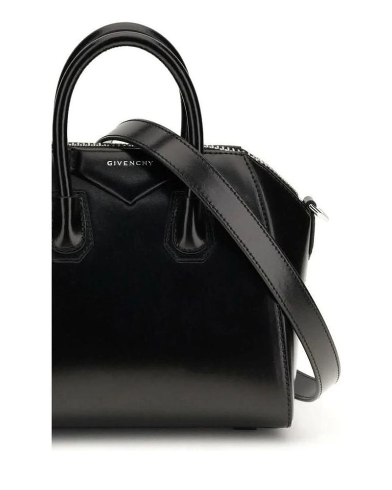 Givenchy Black Calf Leather Bos Taurus Handbag Handbags