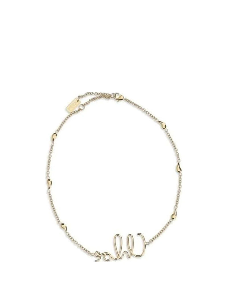 Chloe Gold Brass Necklace Necklaces