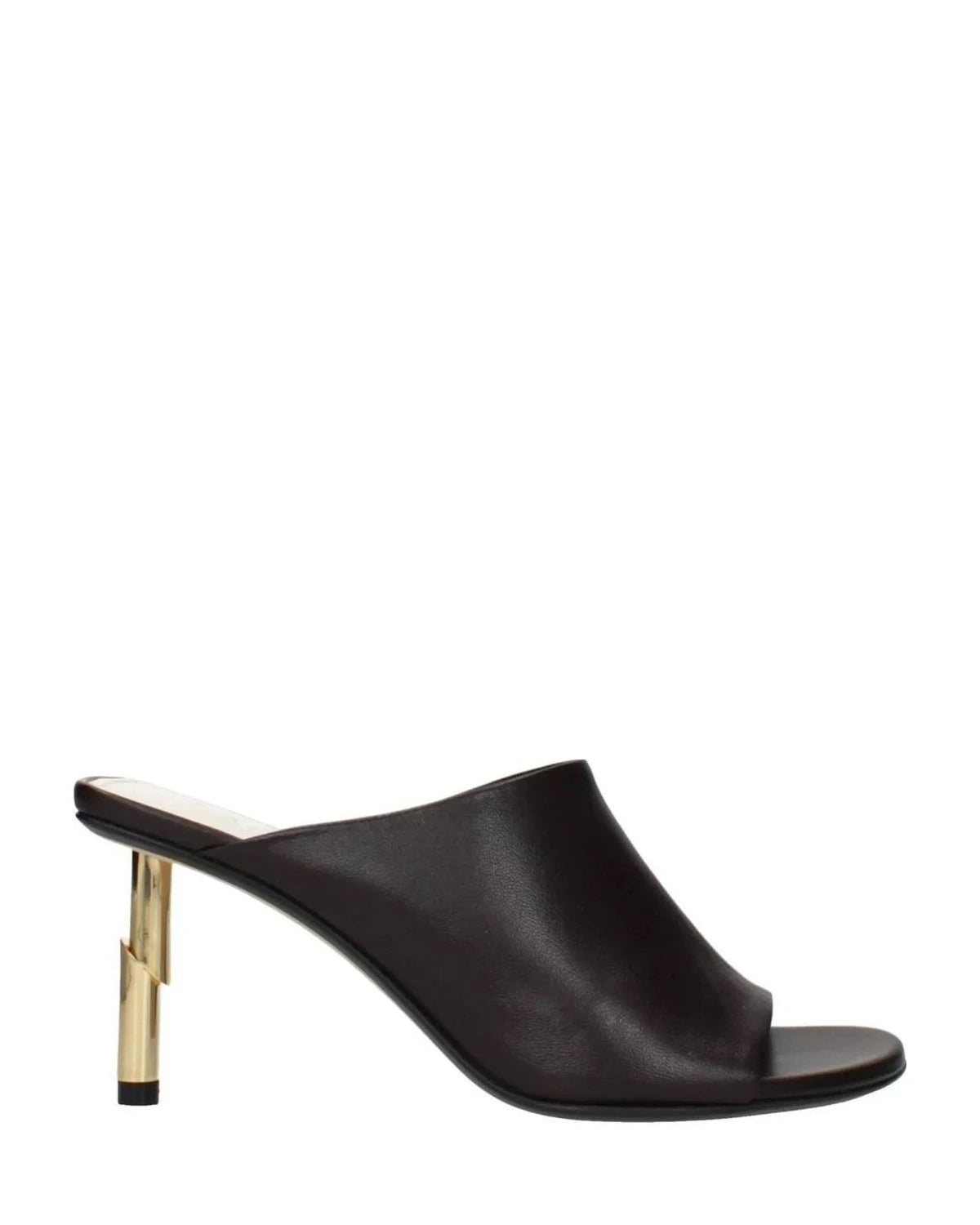 Lanvin Black Leather High Heel Pumps Heels