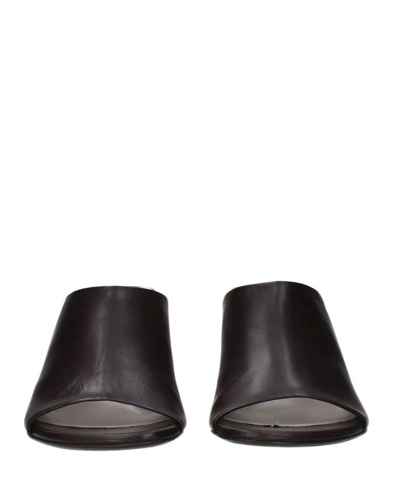 Lanvin Black Leather High Heel Pumps Heels