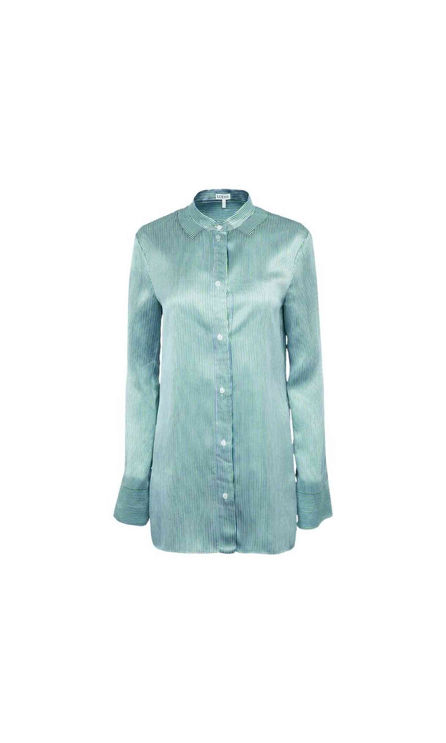 Loewe Silk Blend Striped Shirt