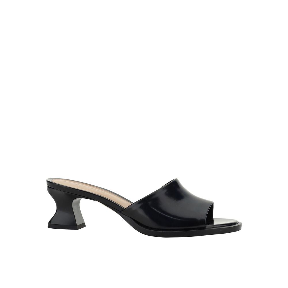 Bottega Veneta Leather Cha Mules
