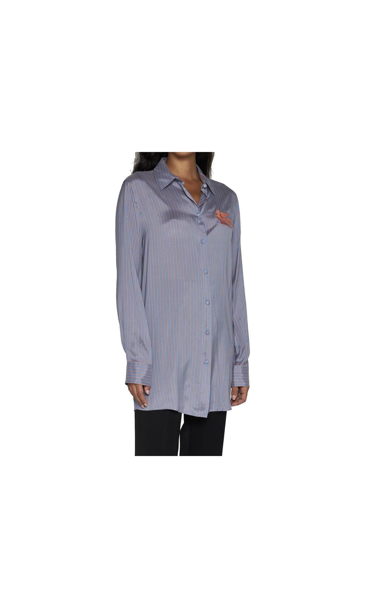 Etro Silk Striped Shirt
