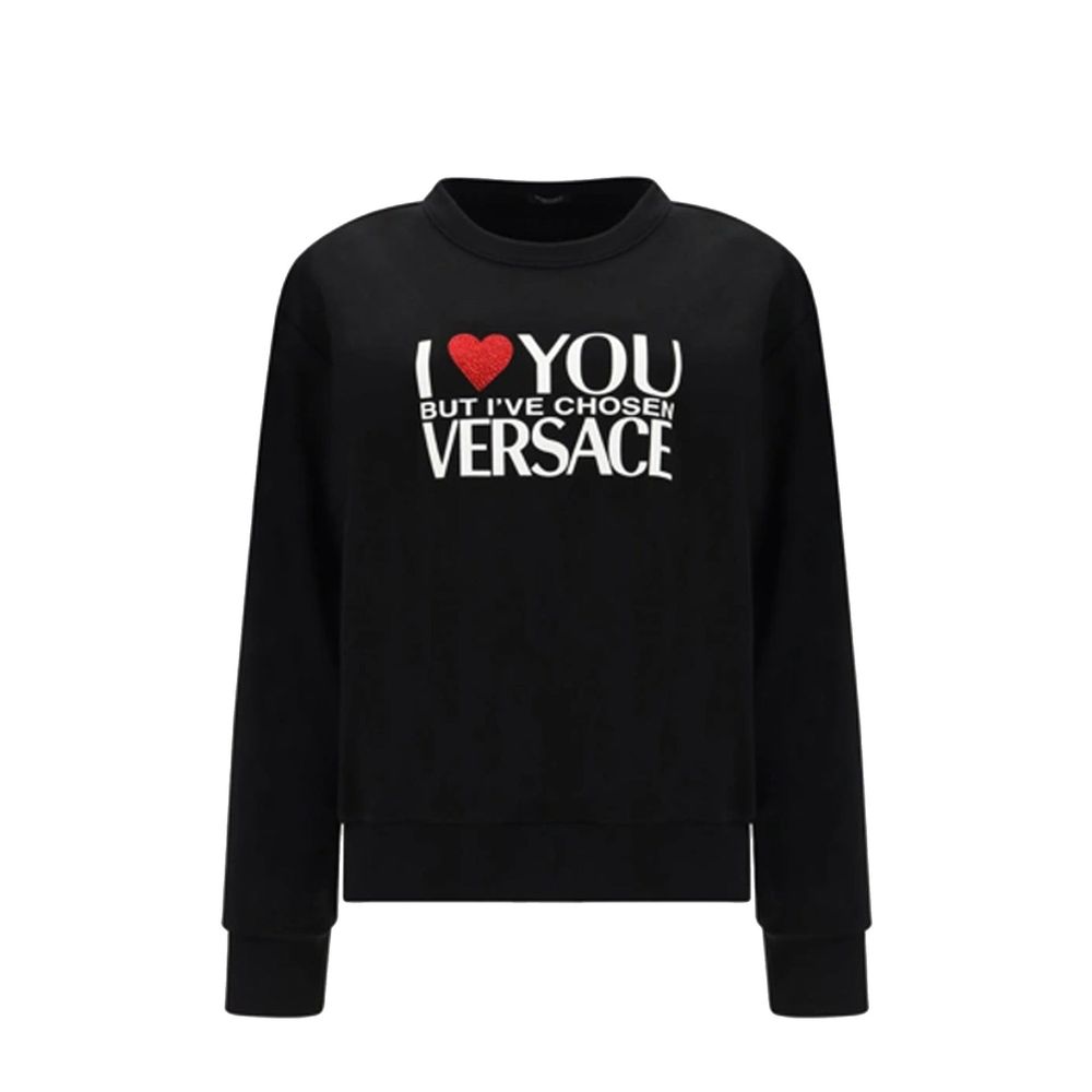 Versace Cotton Logo Sweat-Shirt Glam Steals