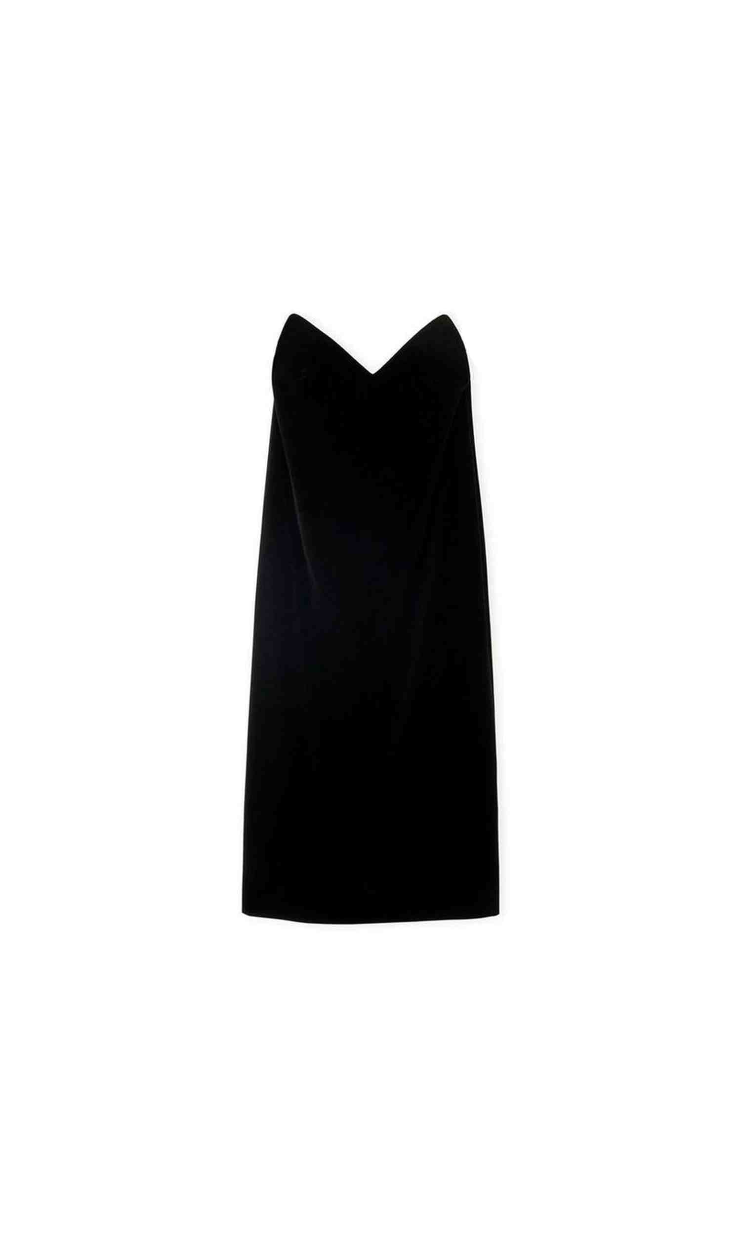 Loewe Velvet Bustier Dress