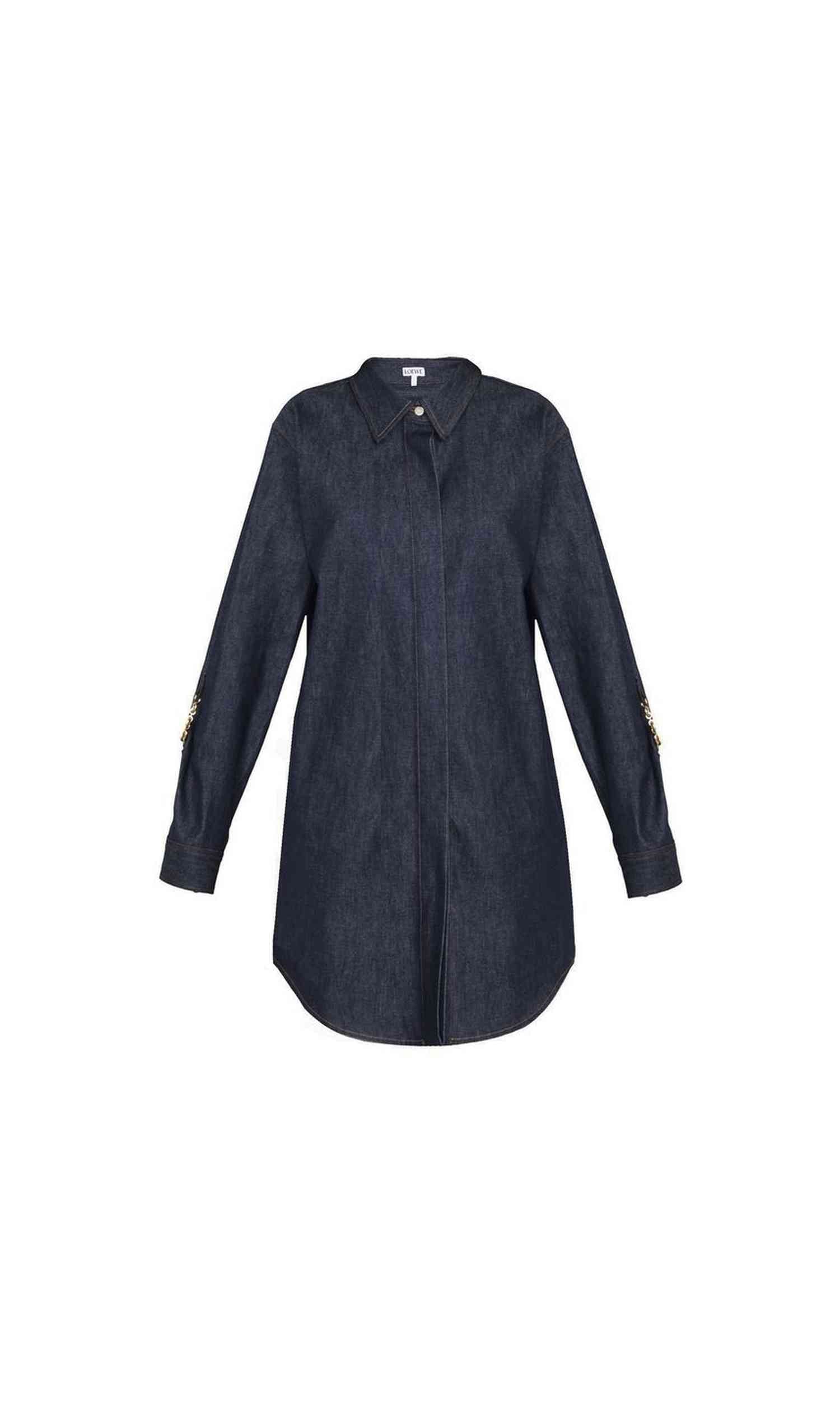 Loewe Denim Chain Shirt Dress