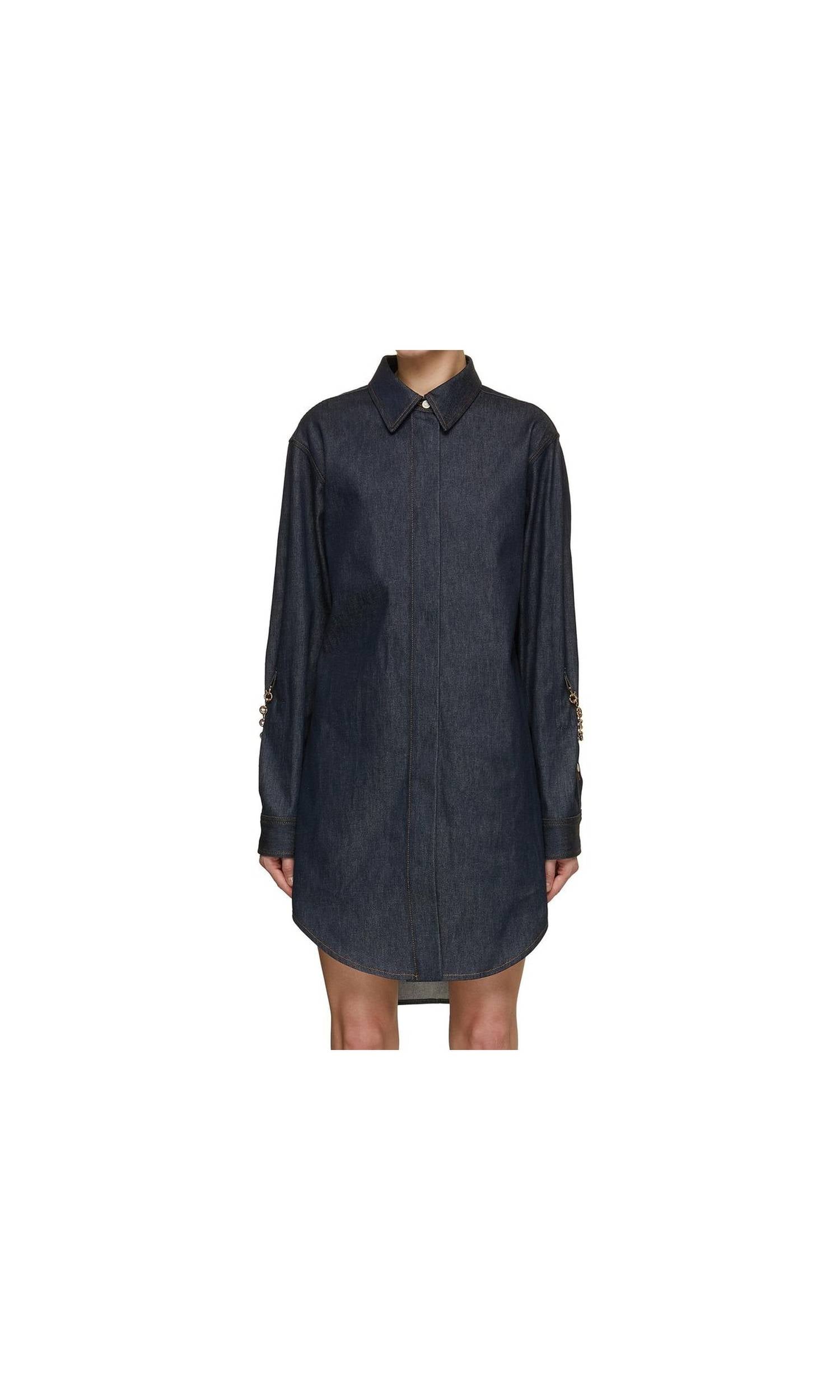Loewe Denim Chain Shirt Dress