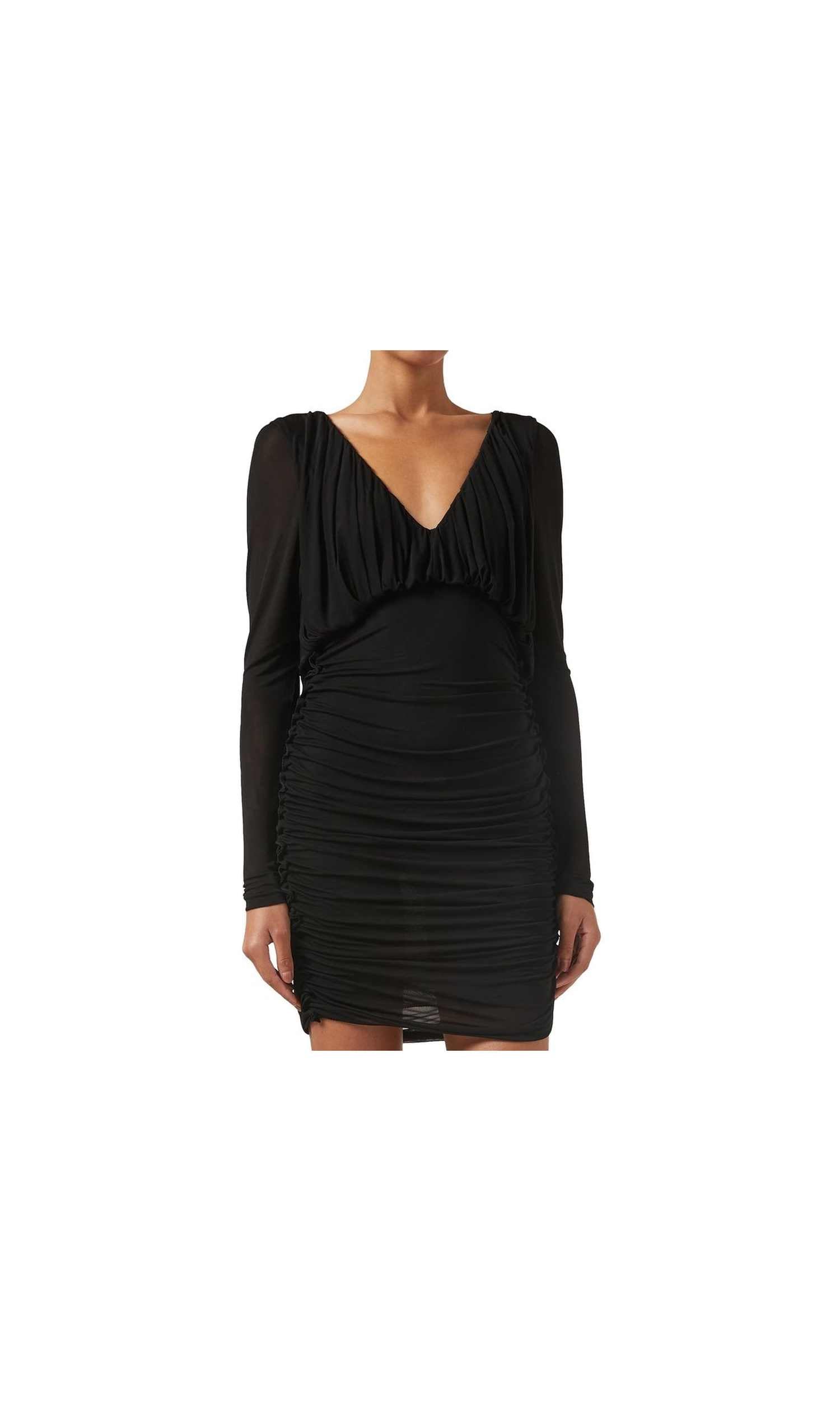 Saint Laurent Mini Draped Dress