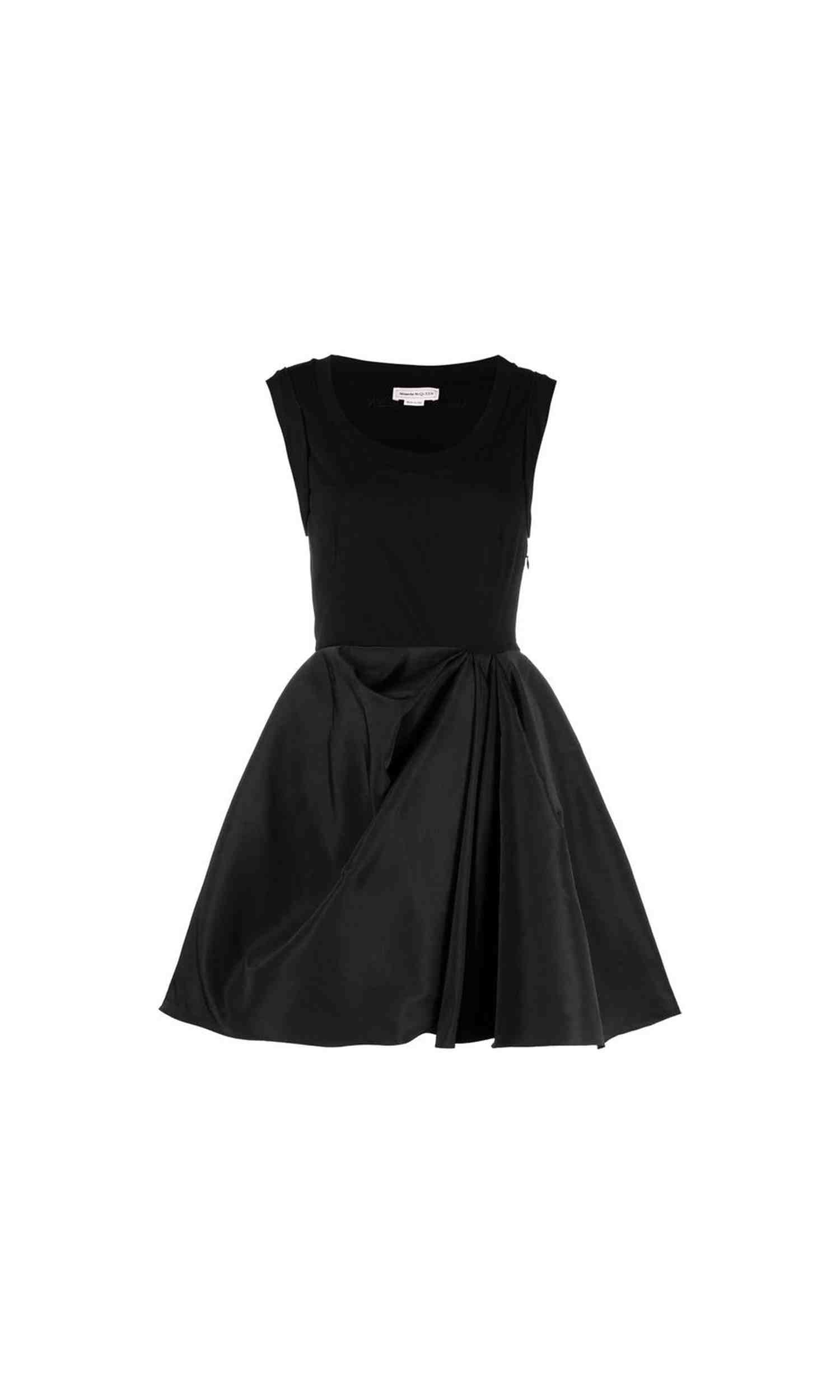 Alexander Mcqueen Gathered Mini Dress