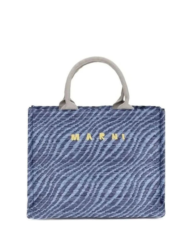 Marni Blue Shoulder Bag Shopper Bags