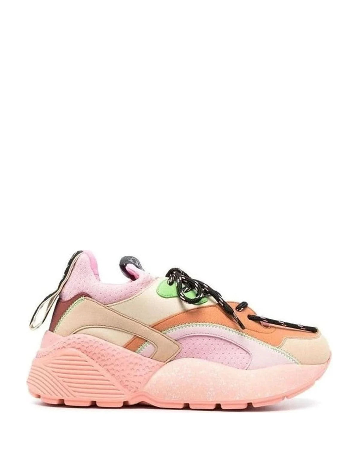 Stella Mccartney Orange Polyethylene Chunky Sneakers Sneakers