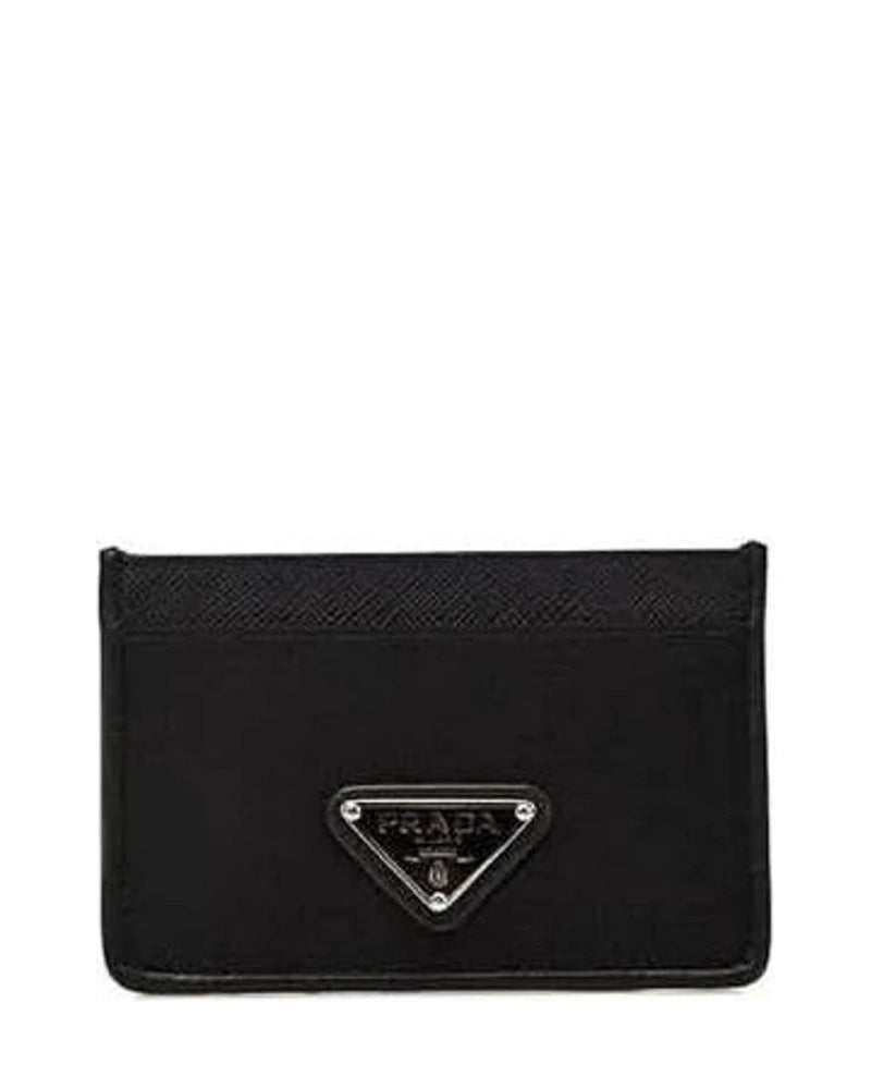 Prada Black Nylon Cardholder Card Cases