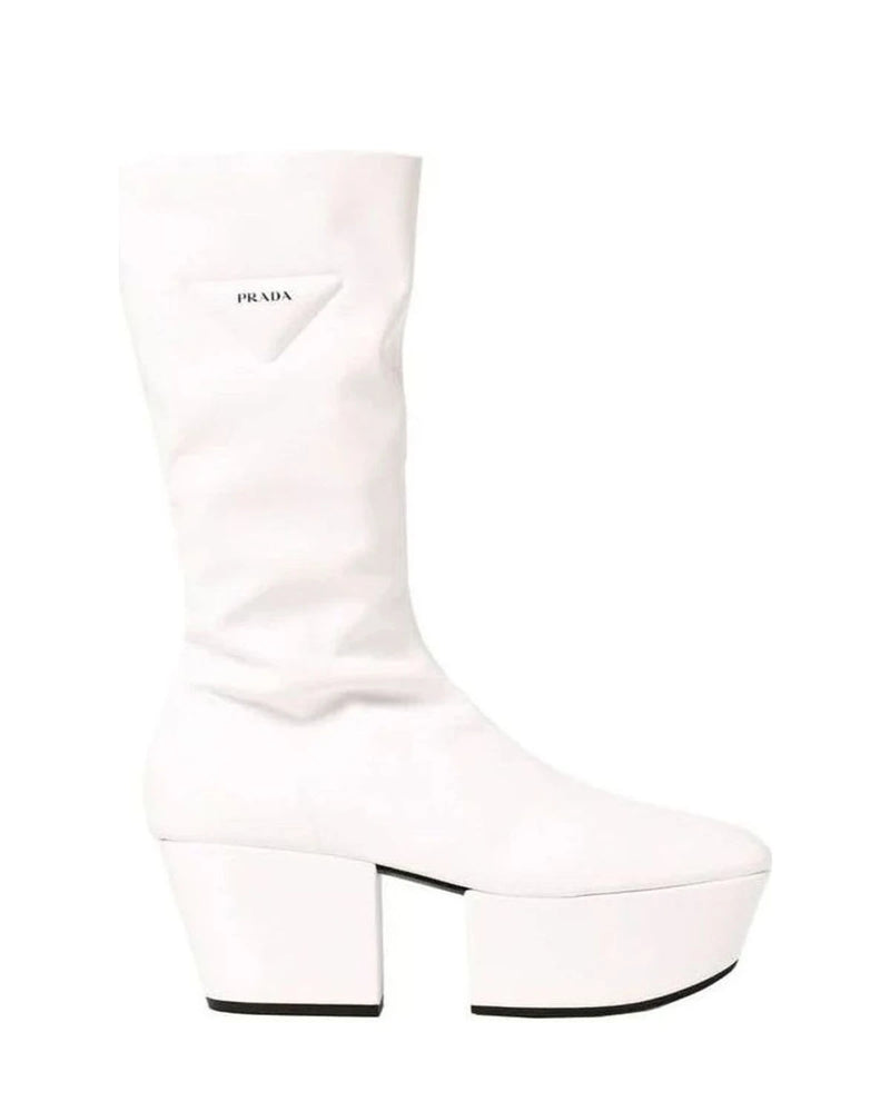 Prada White Polyethylene Boots Boots