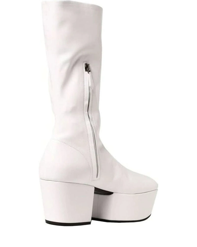 Prada White Polyethylene Boots Boots