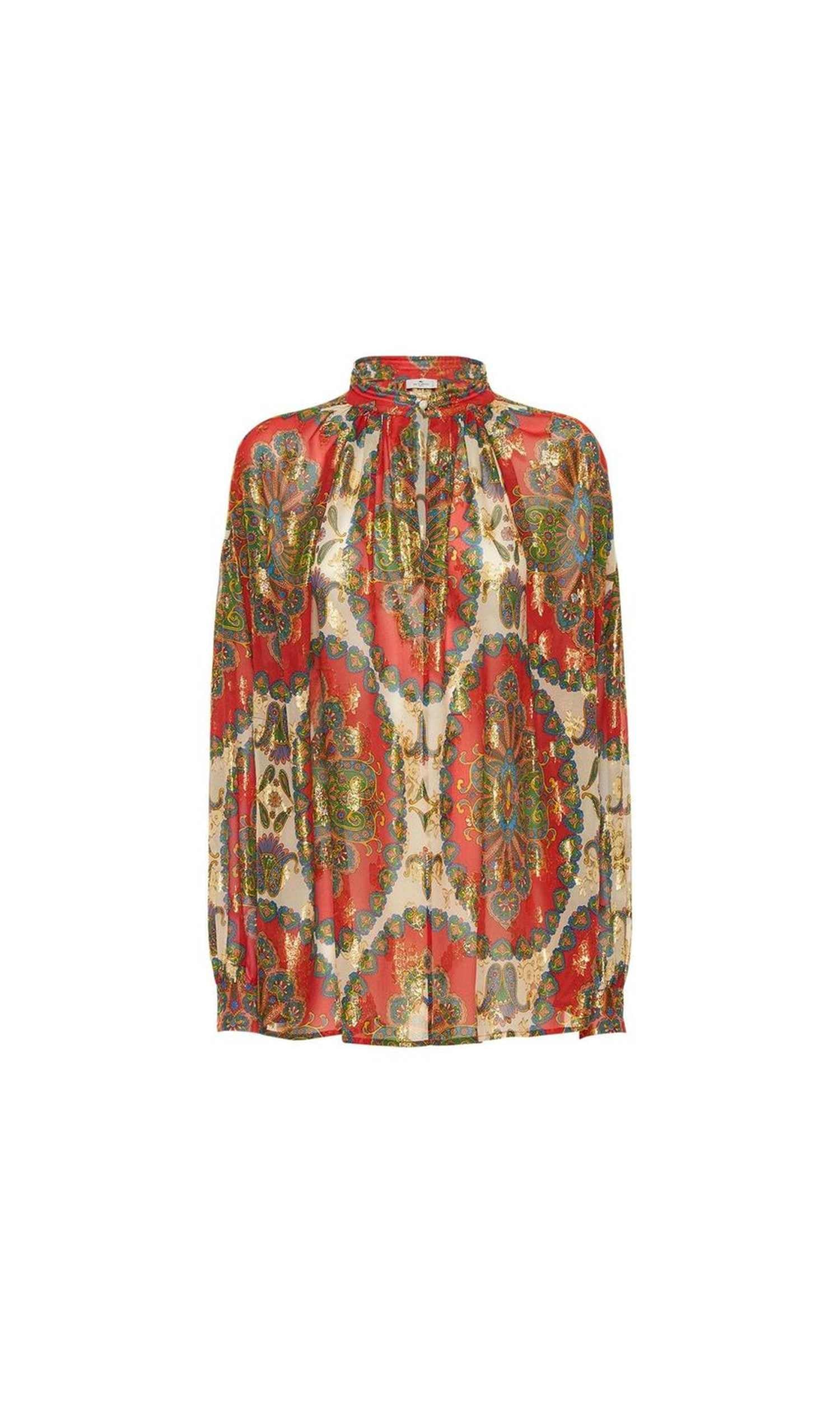 Etro Silk Printed Shirt