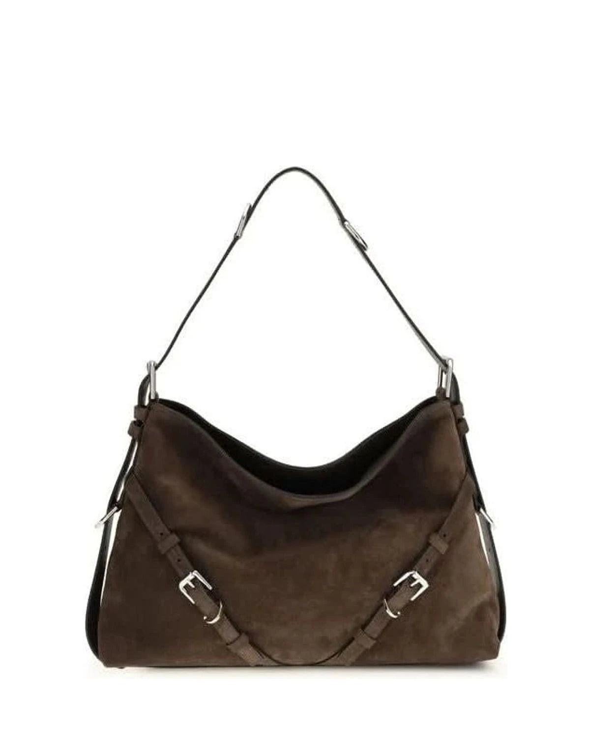 Givenchy Black Calf Leather Bos Taurus Shoulder Bag Shoulder Bags
