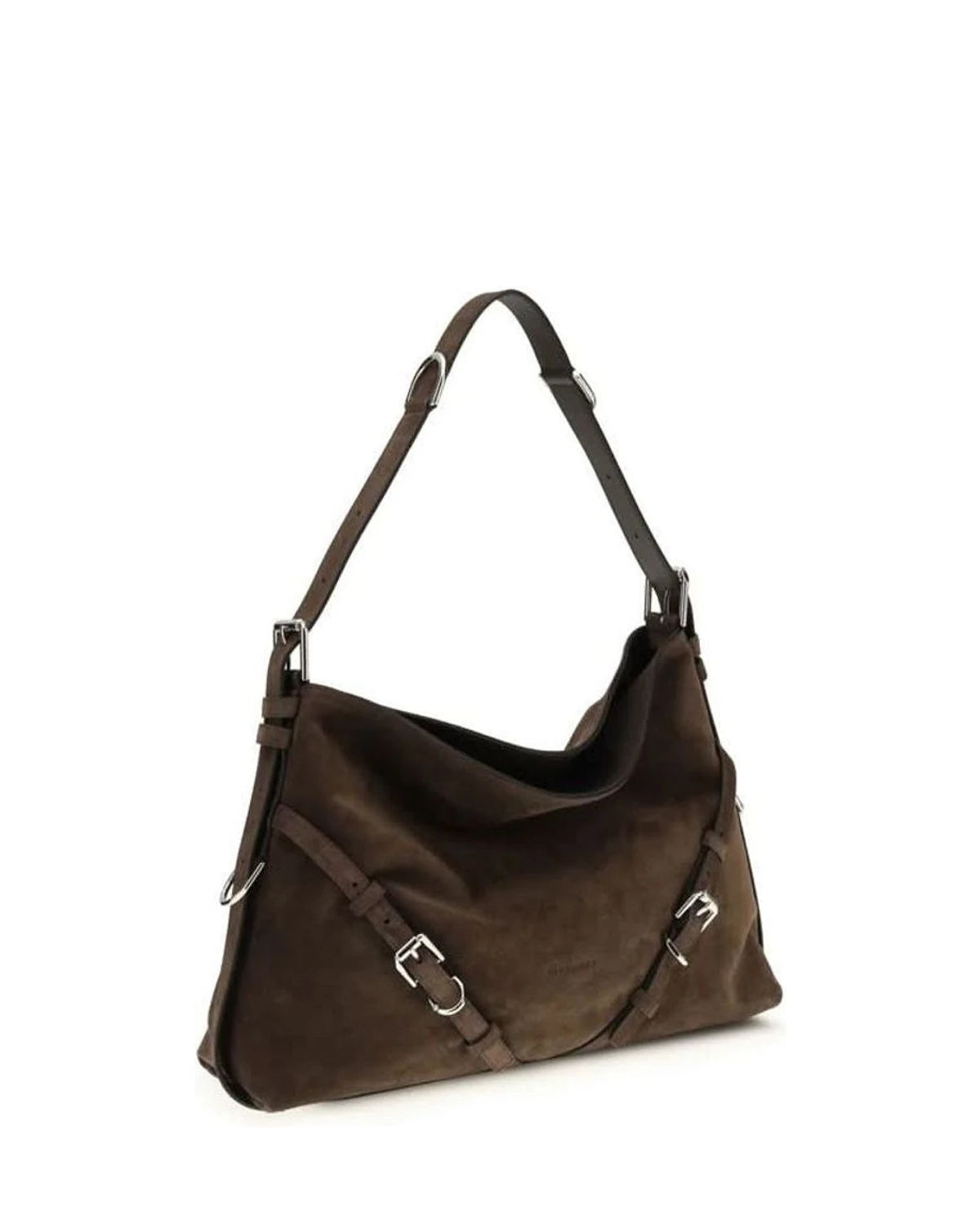 Givenchy Black Calf Leather Bos Taurus Shoulder Bag Shoulder Bags