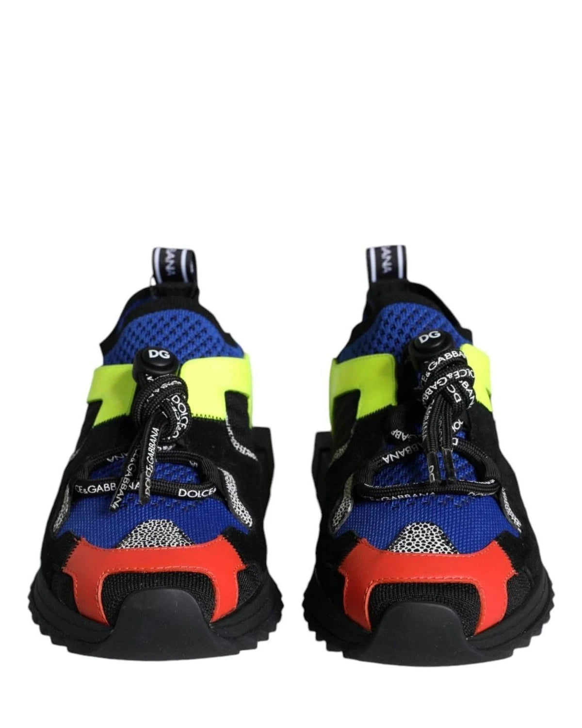 Dolce & Gabbana Multicolor Mesh Sorrento Trekking Shoes Sneakers