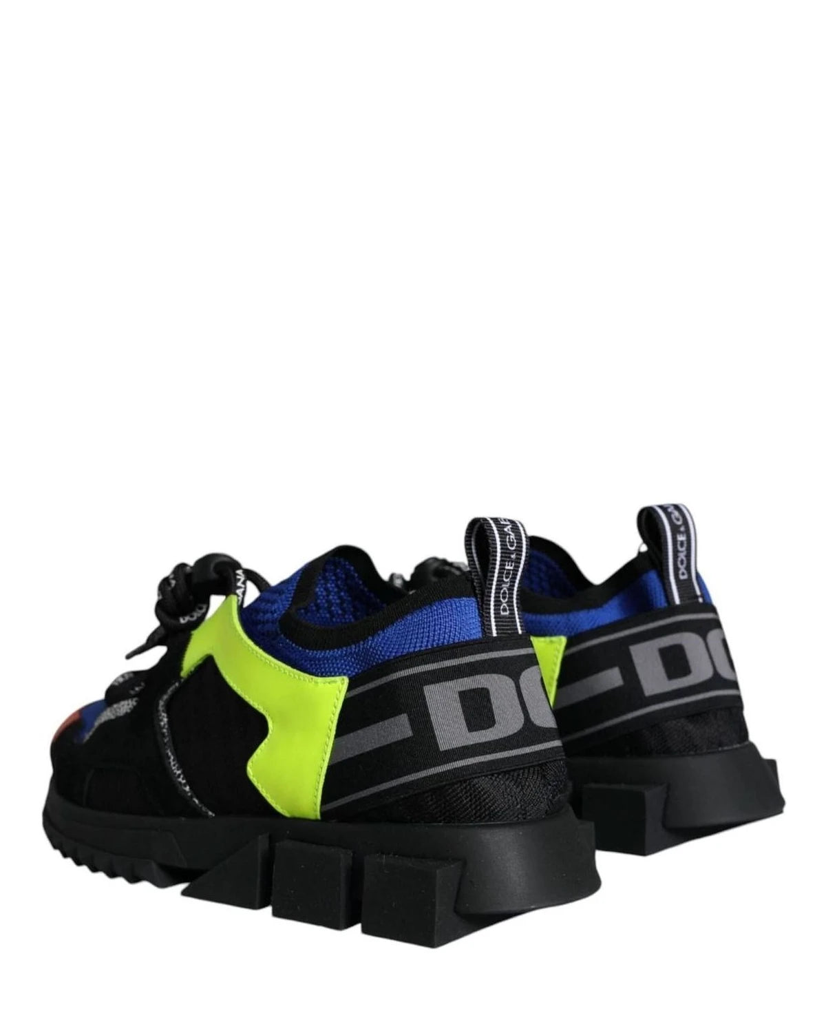 Dolce & Gabbana Multicolor Mesh Sorrento Trekking Shoes Sneakers