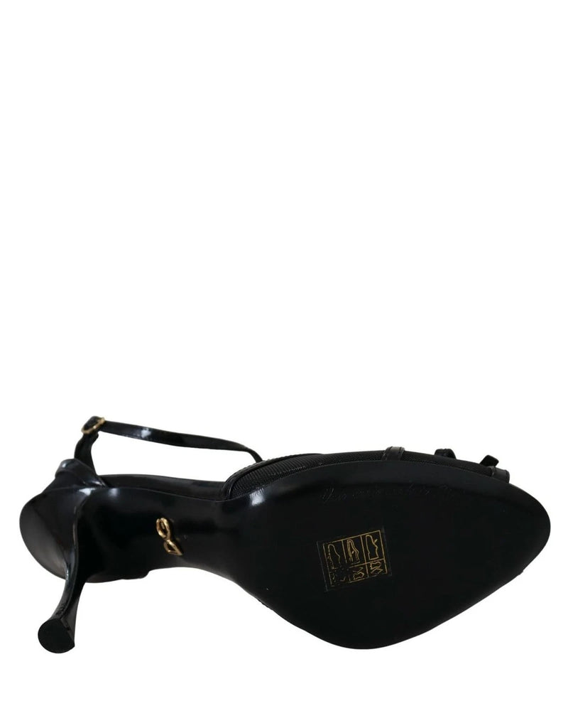 Dolce & Gabbana Black Stiletto High Heels Heels
