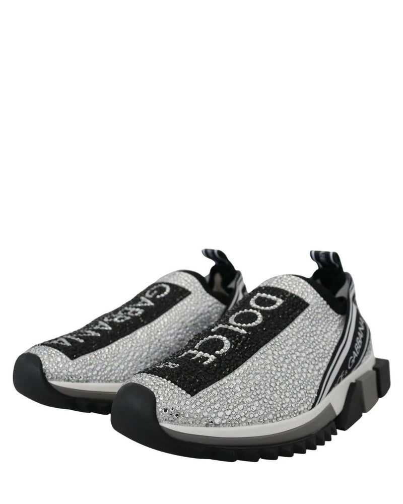 Dolce & Gabbana Rhinestones Sorrento Sneakers Shoes Sneakers