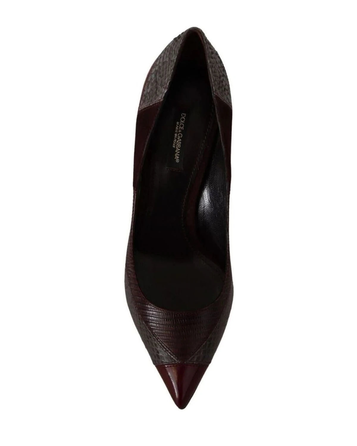 Dolce & Gabbana Leather Exotic Heels Heels