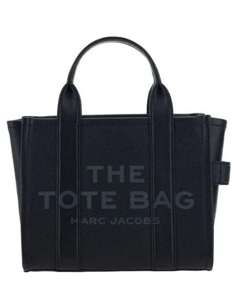 Marc Jacobs Black Calf Leather Bos Taurus Handbag Shopper Bags