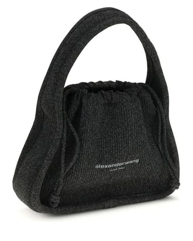 Alexander Wang Black Polyester Shoulder Bag Shoulder Bags