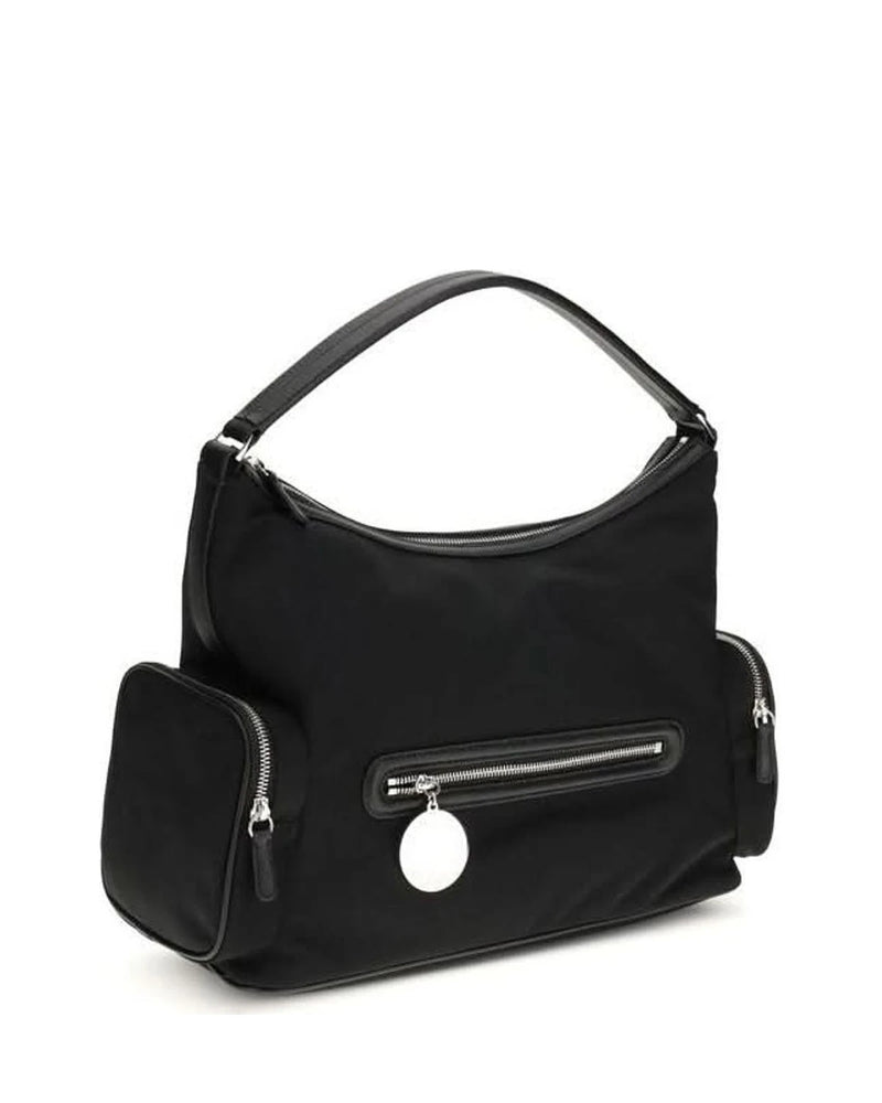 Stella Mccartney Black Nylon Shoulder Bag Shoulder Bags