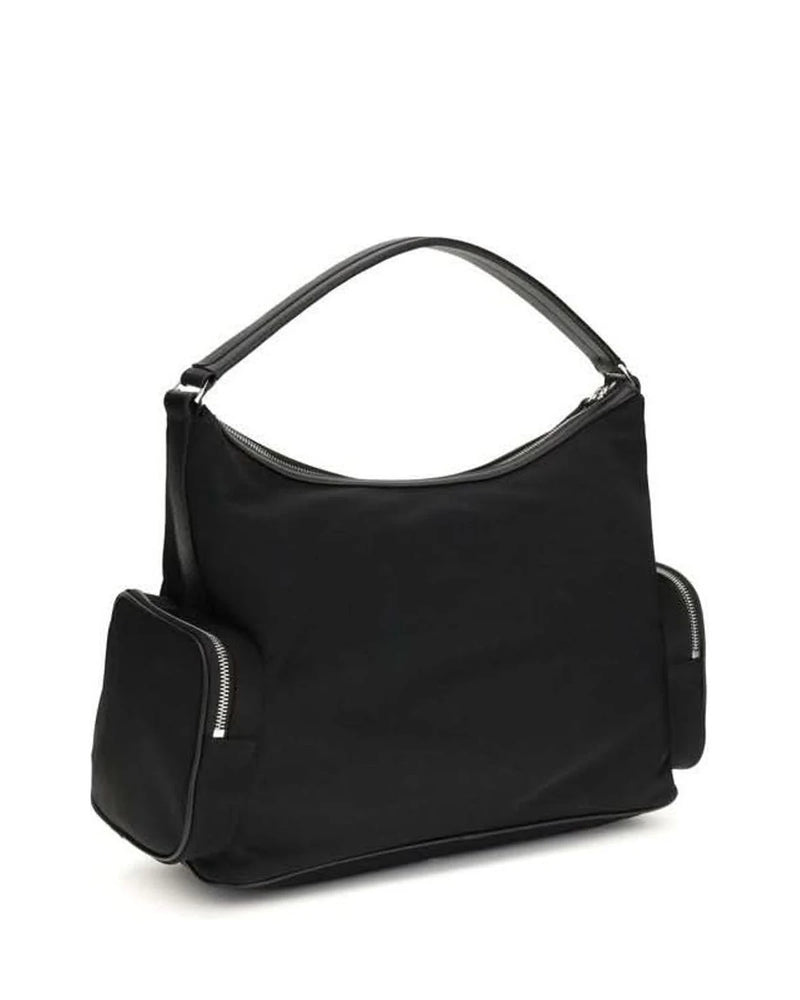 Stella Mccartney Black Nylon Shoulder Bag Shoulder Bags
