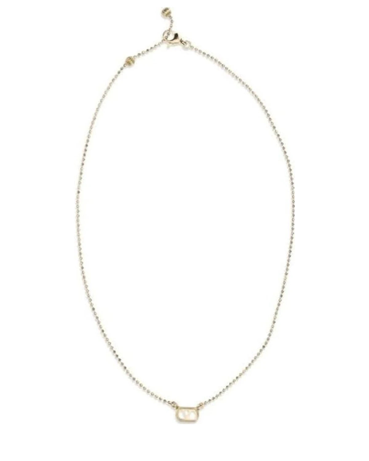 Valentino Garavani Gold Metal Necklace 